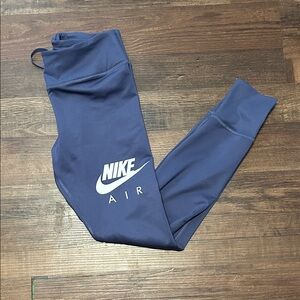 Nike Air Women’s High-Waisted Dri-FIT Leggings - Blue - Size M